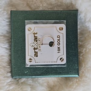 10K Yellow Gold Nose Ring (Hoop)